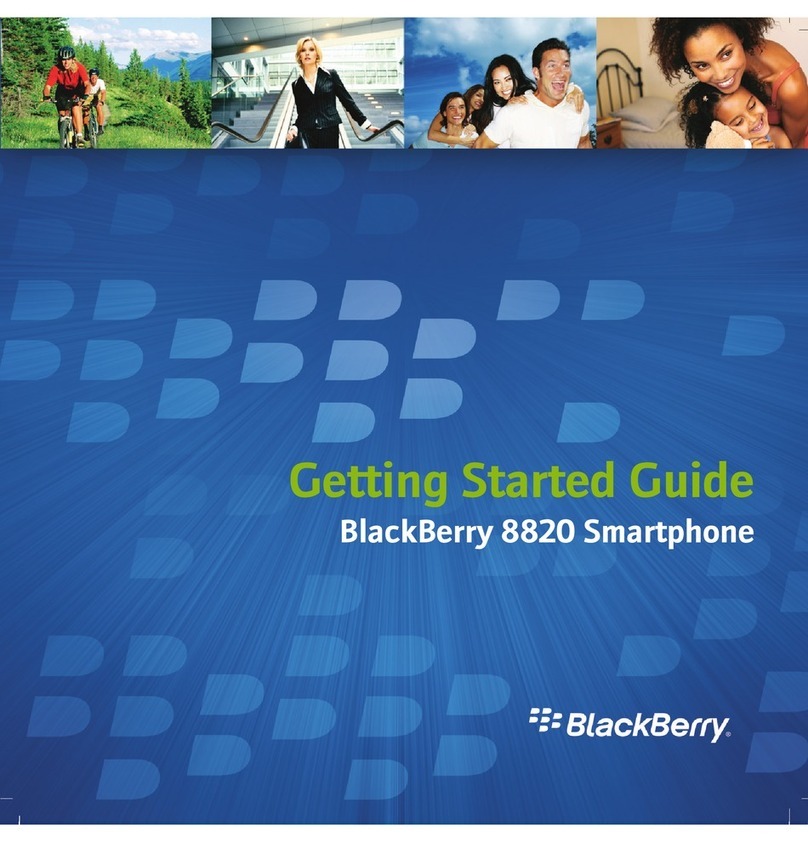 Blackbe;rry 8800 - 8820 SMARTPHONE User manual