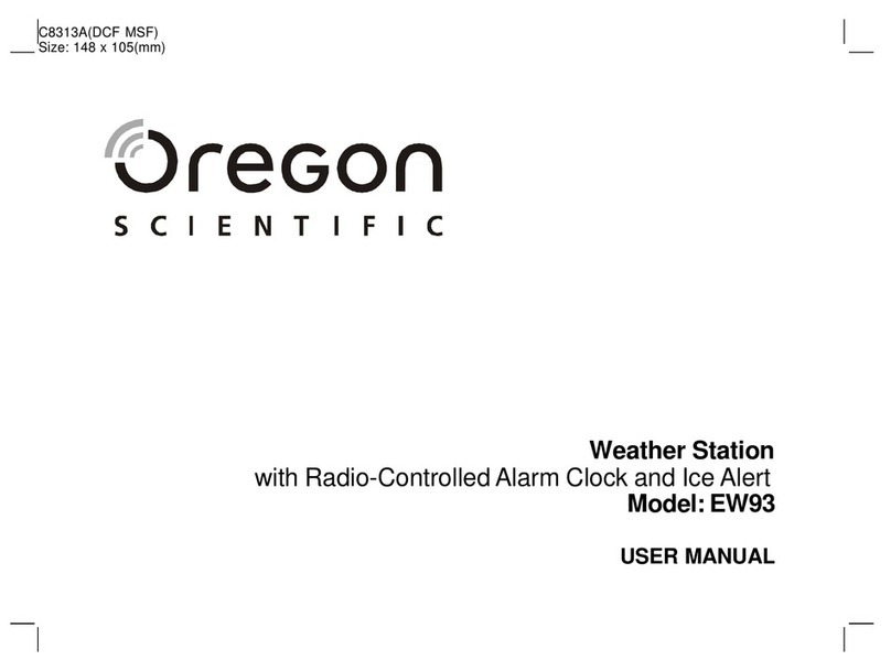 Oregon Scientific EW93 user manual Oregon Scientific EW93 user manual