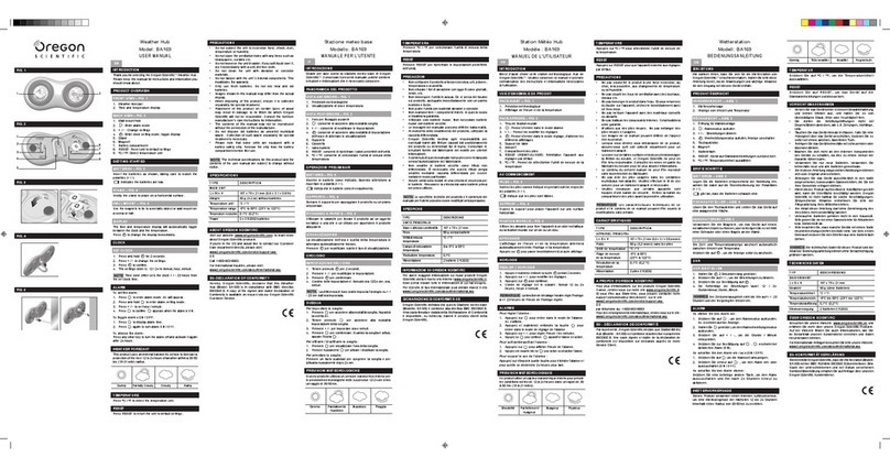Oregon Scientific BA169 user manual