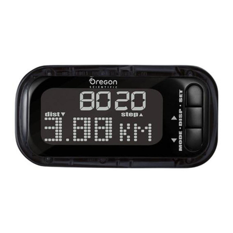 Oregon Scientific PE903 Getting started guide