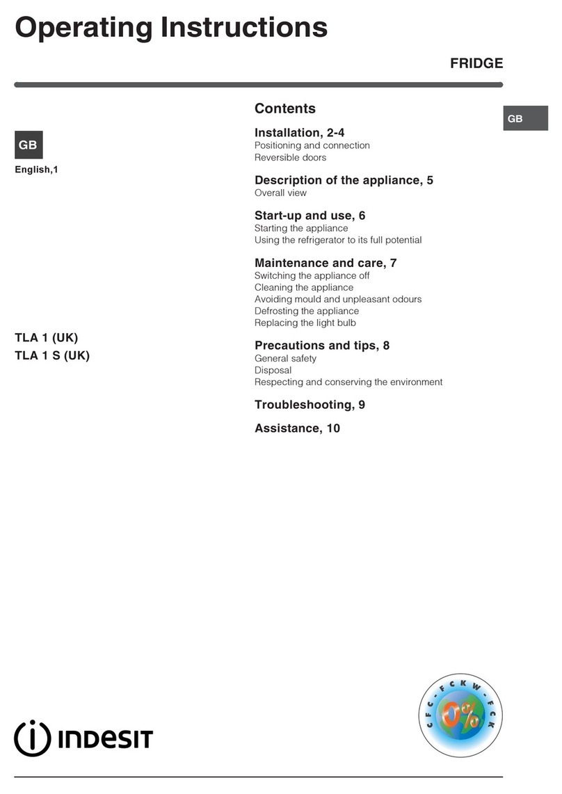 Indesit TLA1 User manual