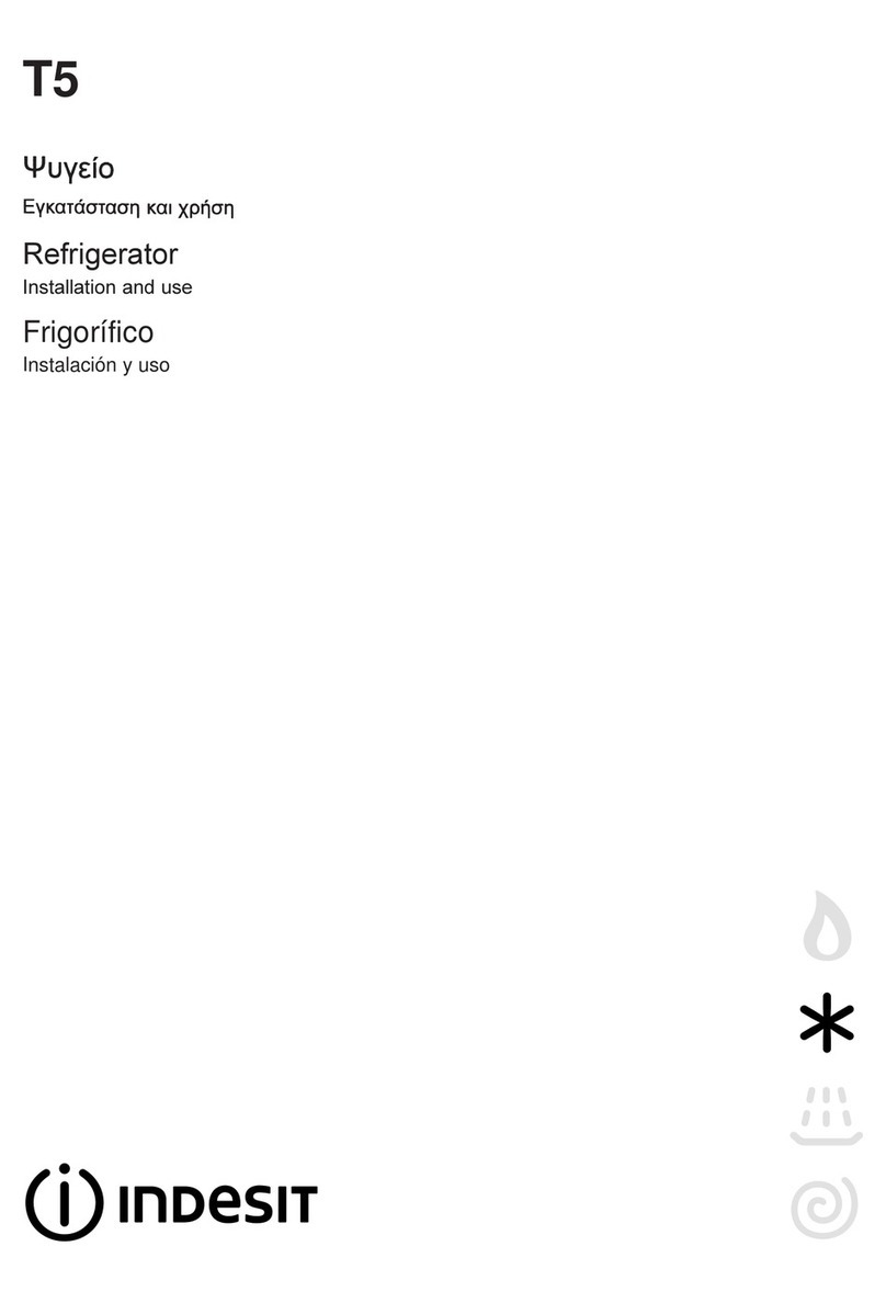 Indesit T5 Installation and use guide