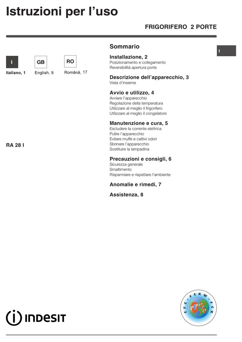 Indesit RA 28 I User manual