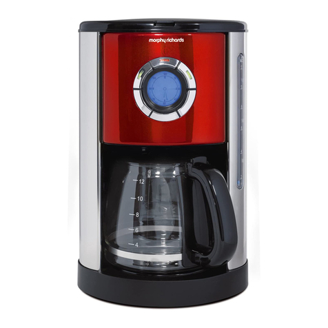 Morphy Richards 47094 FILTER COFFEE MAKER instructions