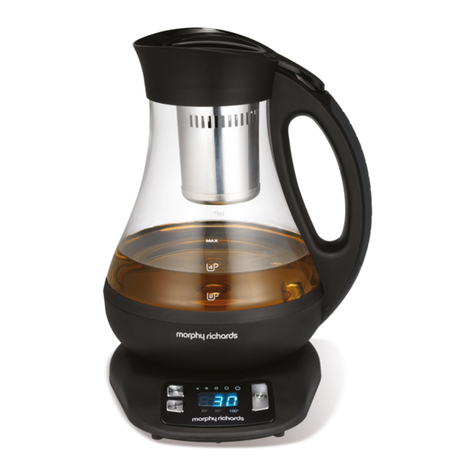 Morphy Richards 43970 TEA MAKER User manual