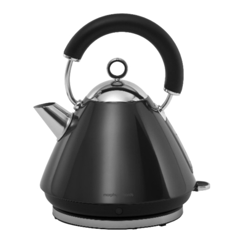 Morphy Richards Traditional kettle User manual