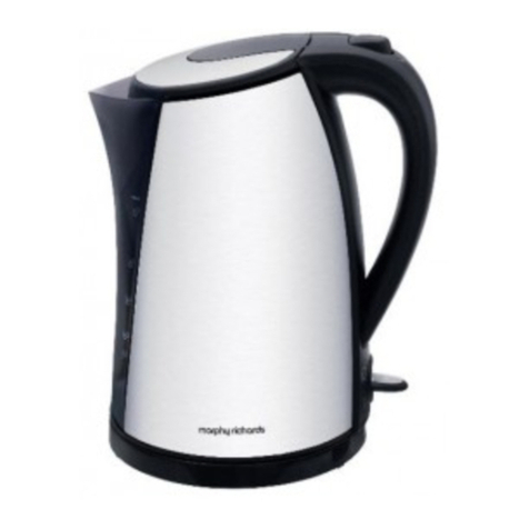 Morphy Richards 43733 SS JUG KETTLE User manual