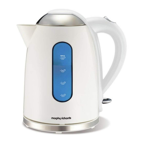 Morphy Richards DOME JUG KETTLE User manual