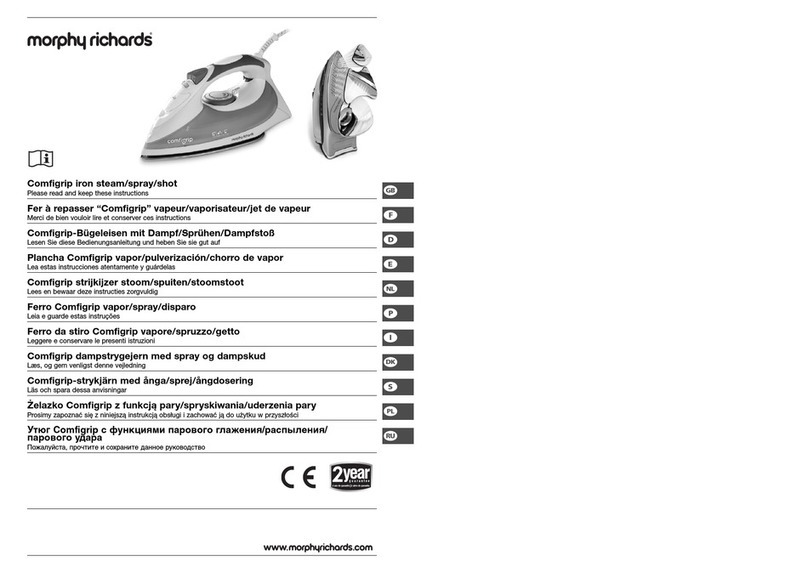 Morphy Richards COMFIGRIP User manual