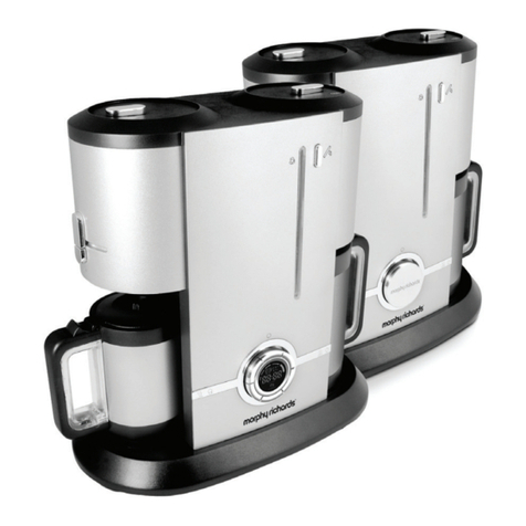 Morphy Richards 10 12 CUP FILTER COFFE MAKER manual