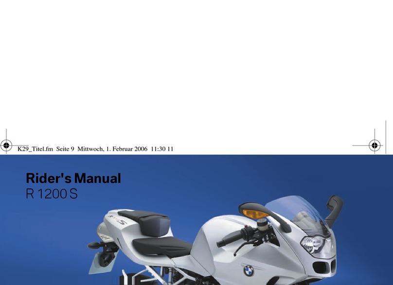 BMW R 1200 S Rider's manual