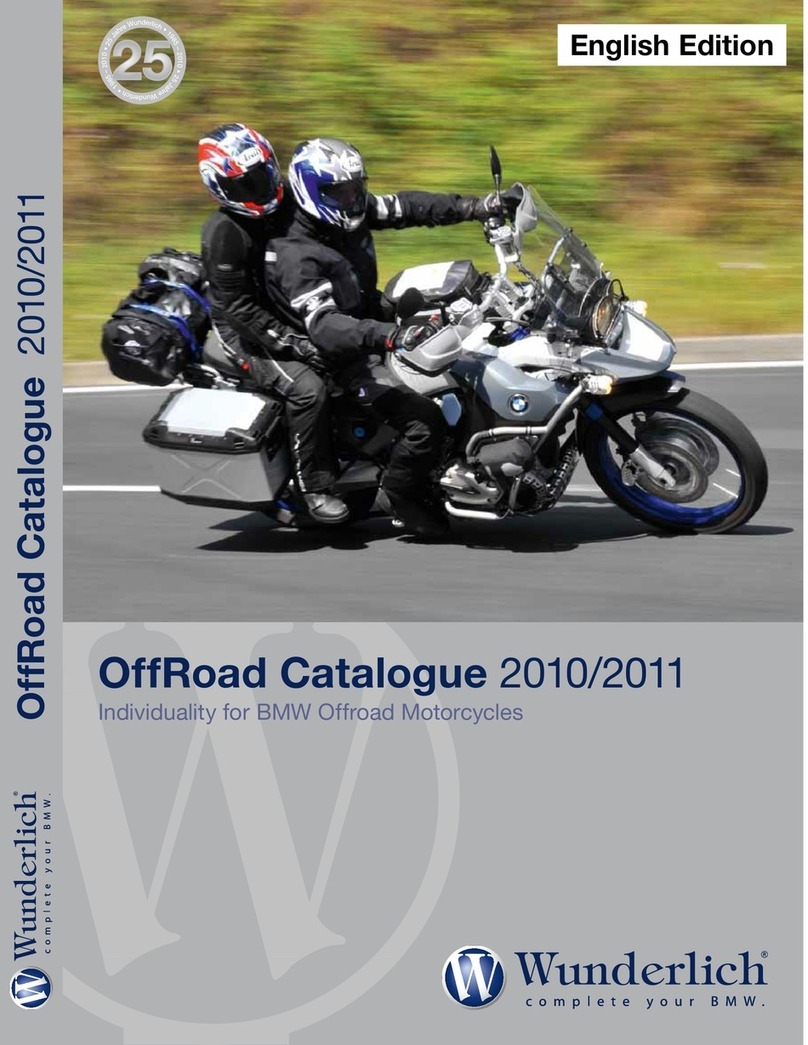 BMW R 1100 - CATALOGUE 2010-2011 manual
