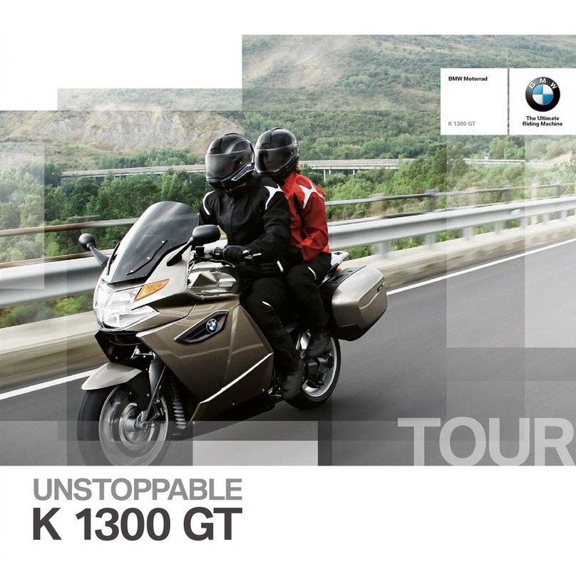 BMW K 1300 GT - BROCHURE 2009 User manual BMW K 1300 GT - BROCHURE 2009 User manual