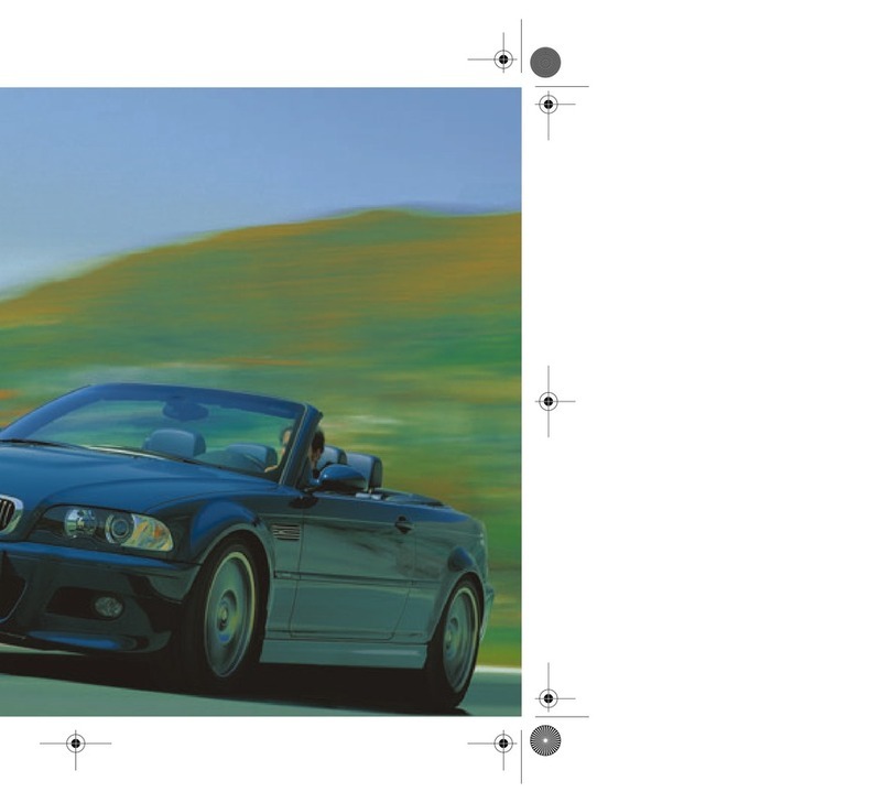 BMW M3 CONVERTIBLE 2003 User manual BMW M3 CONVERTIBLE 2003 User manual