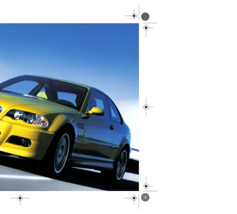 BMW M3 2003 User manual
