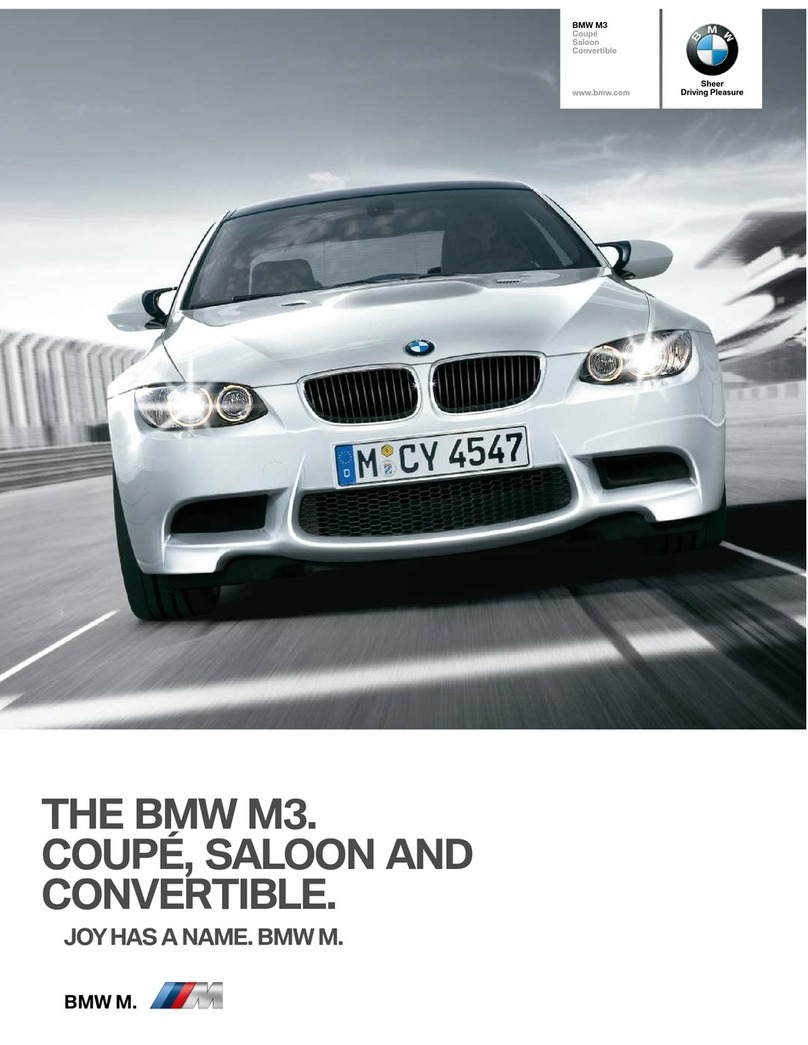BMW M3 BROCHURE 2010 brochure