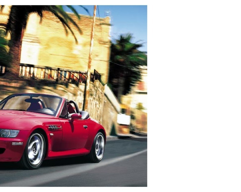 BMW M COUPE 2002 owner's manual