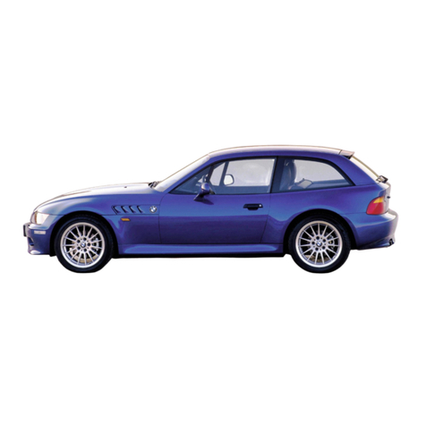 BMW Z3 COUPE 2001 User manual