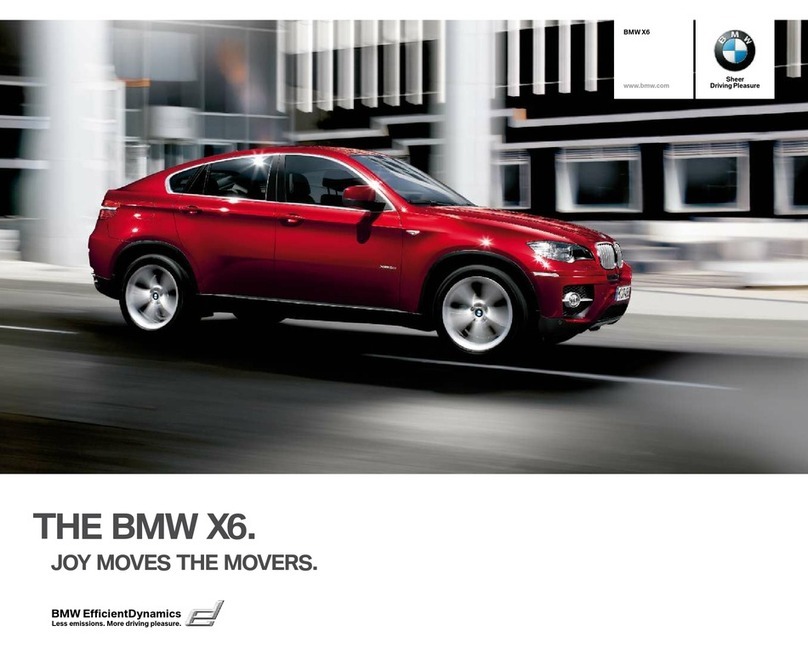 BMW X6 - BROCHURE 2010 User manual BMW X6 - BROCHURE 2010 User manual