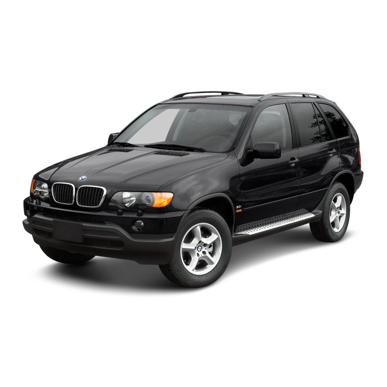 BMW X5 2001 User manual