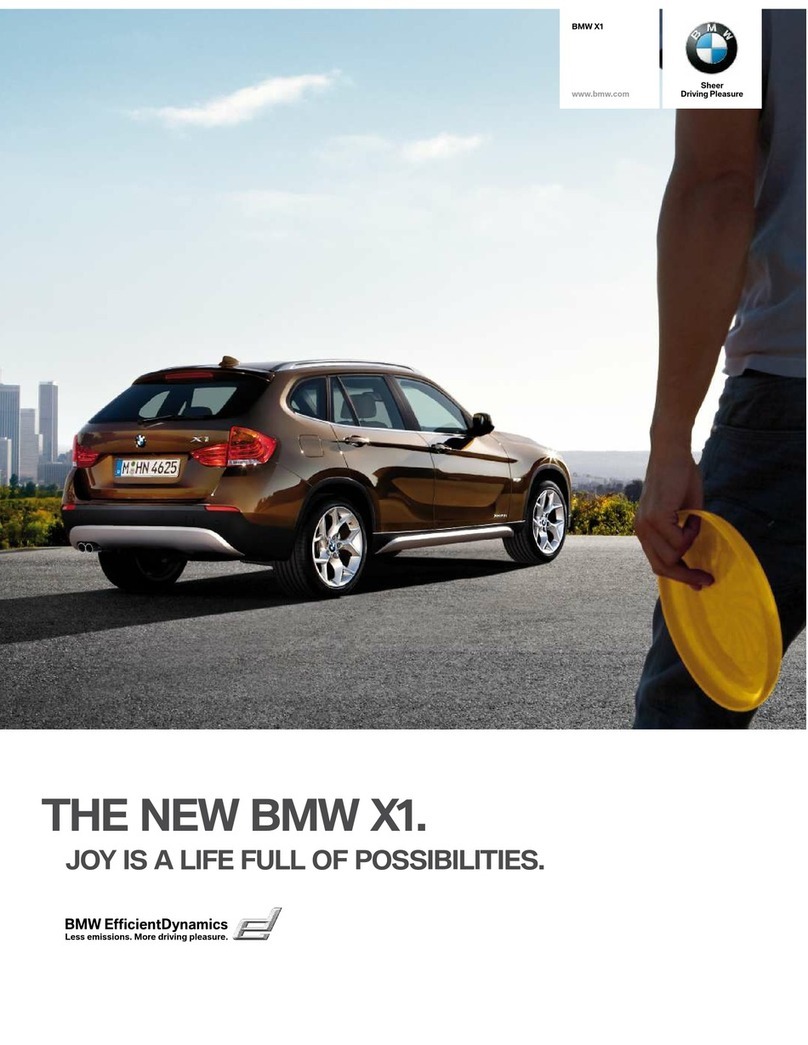 BMW X1 BROCHURE 2010 brochure