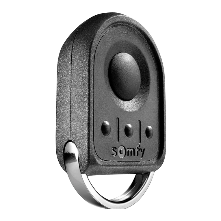 SOMFY KEYGO User manual SOMFY KEYGO User manual