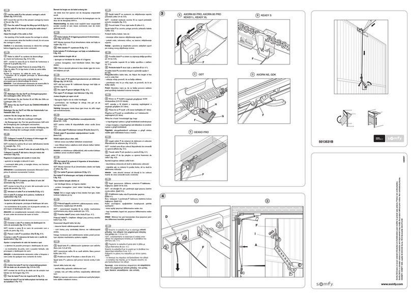 SOMFY GDK manual