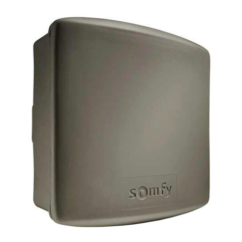 SOMFY LIGHTING OUTDOOR RTS User manual