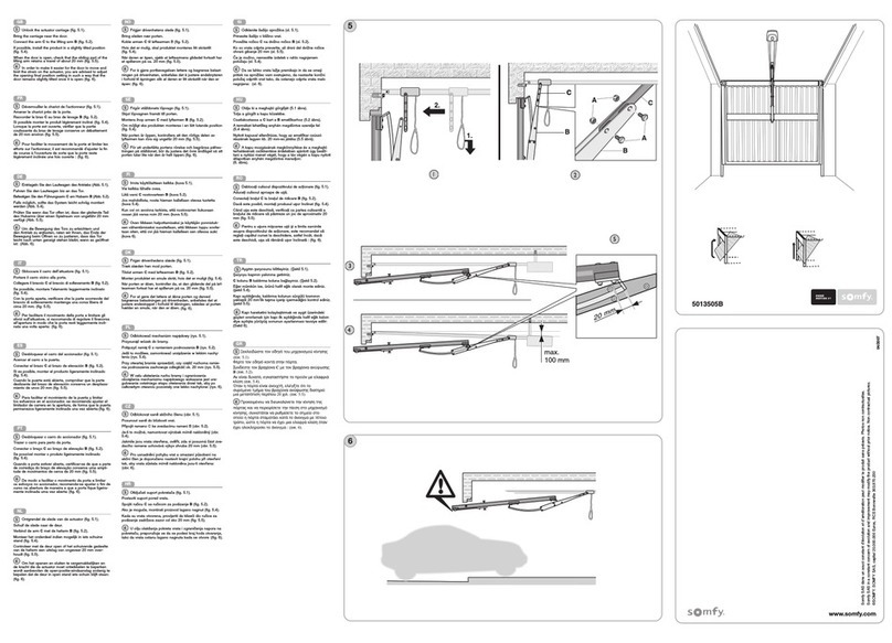 SOMFY HUBARM manual