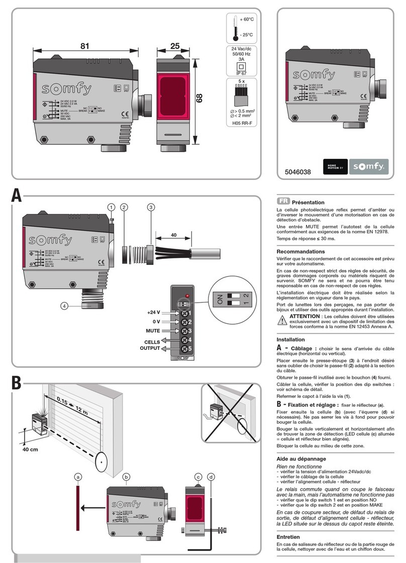 SOMFY 5046038 User manual