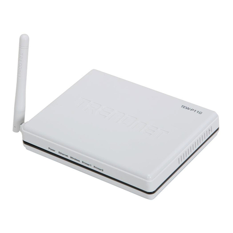 TRENDnet TEW-P11G User manual