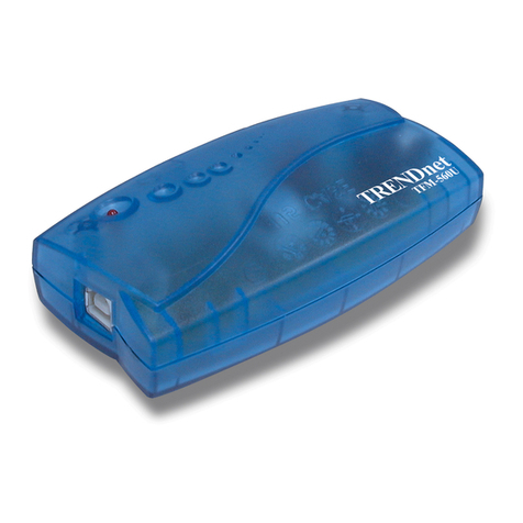 TRENDnet TFM-560U - DATA SHEETS User manual
