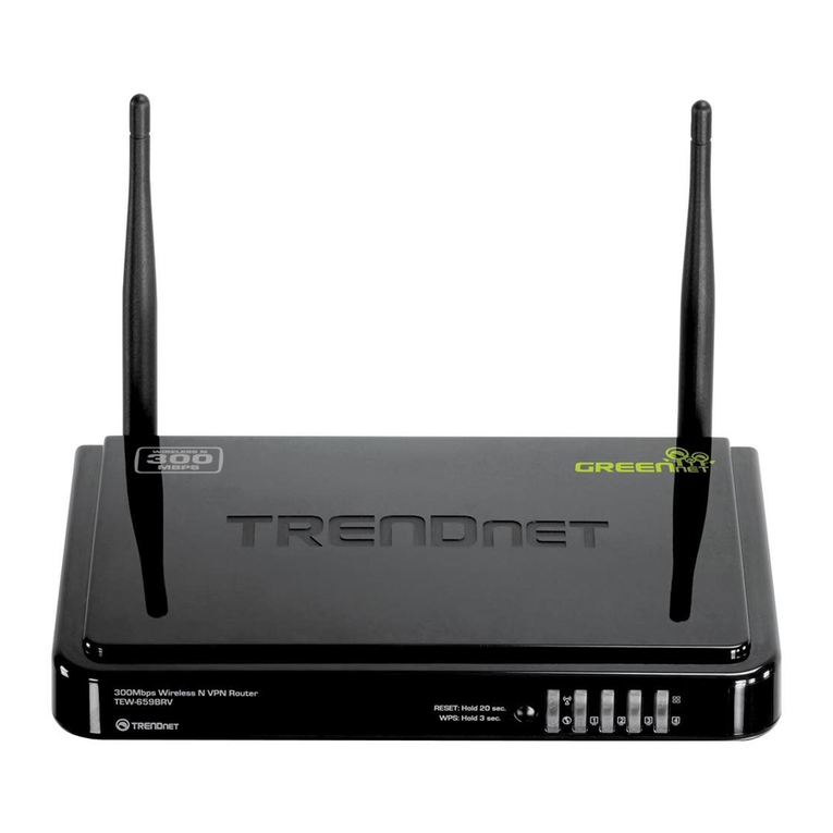 TRENDnet TEW-659BRV User manual TRENDnet TEW-659BRV User manual