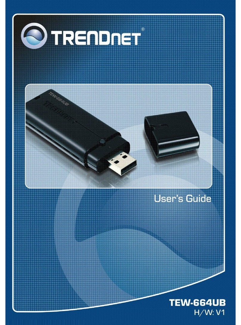 TRENDnet TEW-664UB User manual