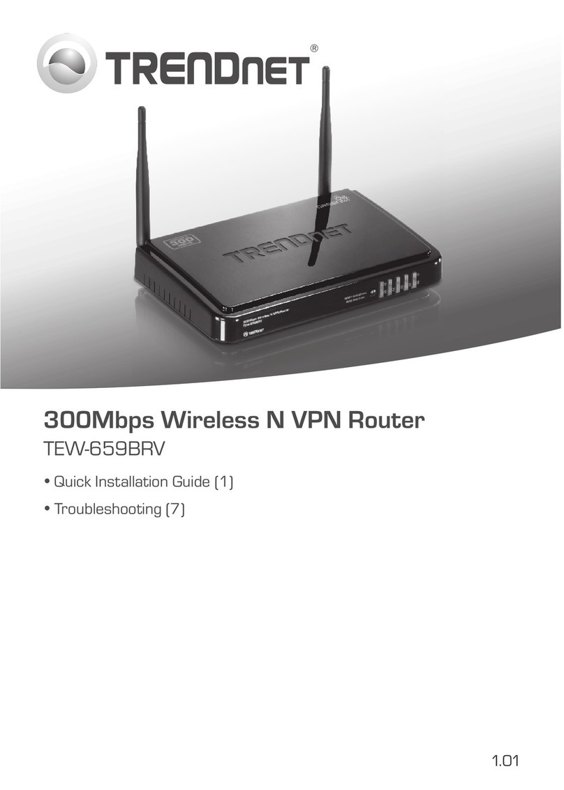 TRENDnet TEW-659BRV User manual
