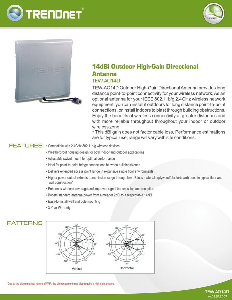 TRENDnet TEW-AO14D - User manual