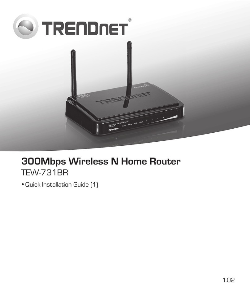 TRENDnet TEW-731BR User manual