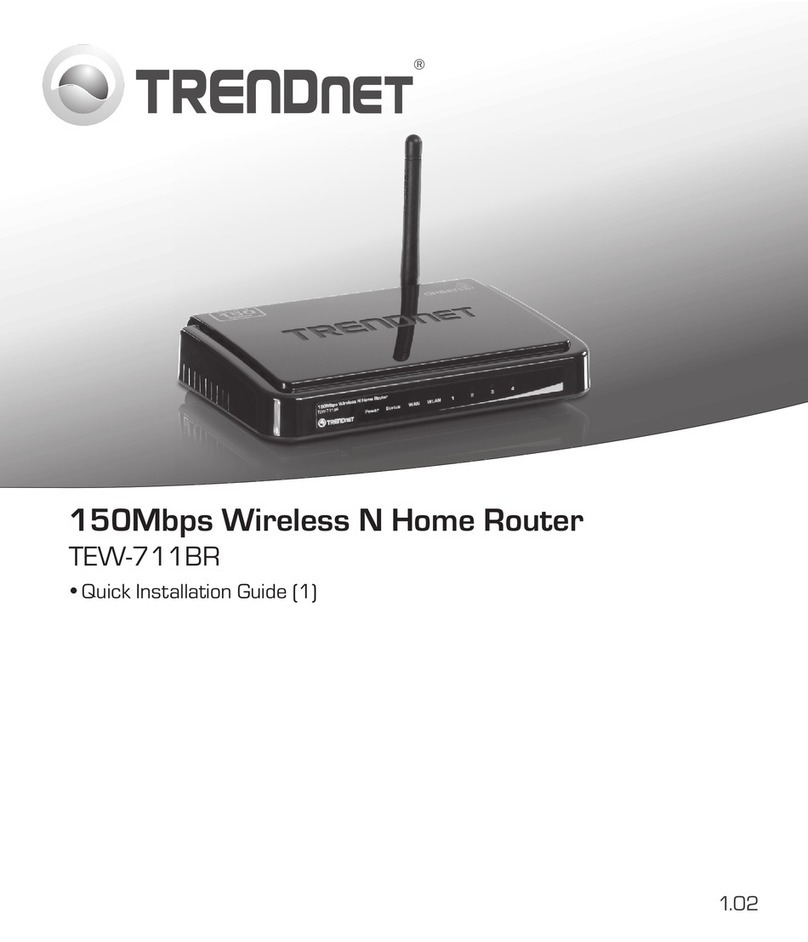 TRENDnet TEW-711BR Quick installation guide