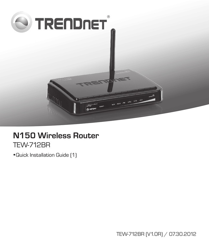 TRENDnet TEW-712BR User manual