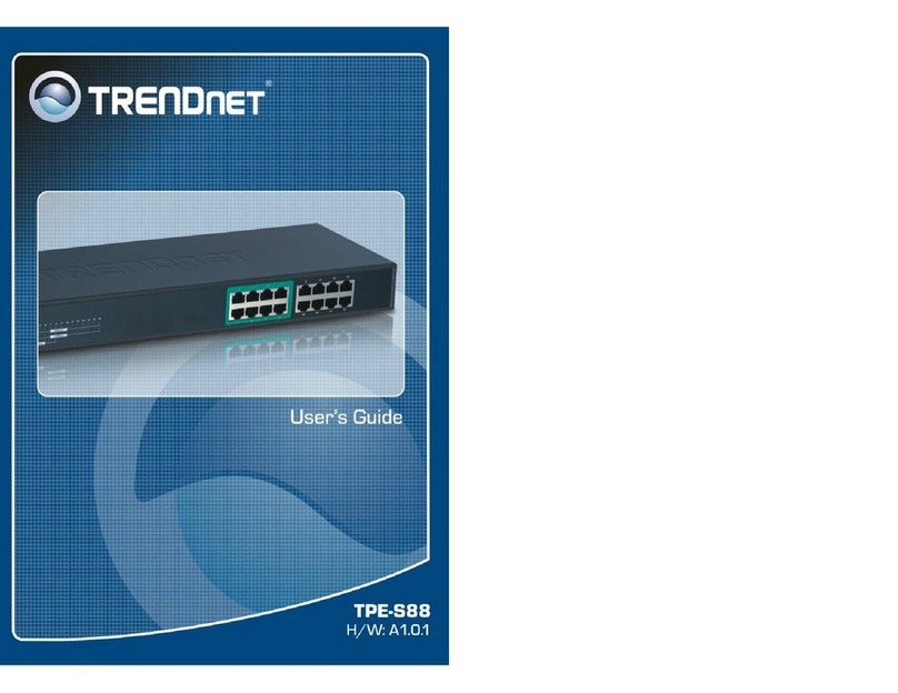 TRENDnet TPE-S88 - Web Smart PoE Switch User manual