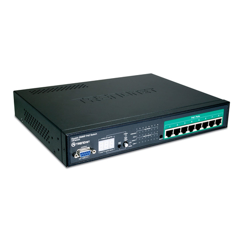 TRENDnet TPE-80WS - Web Smart PoE Switch User manual