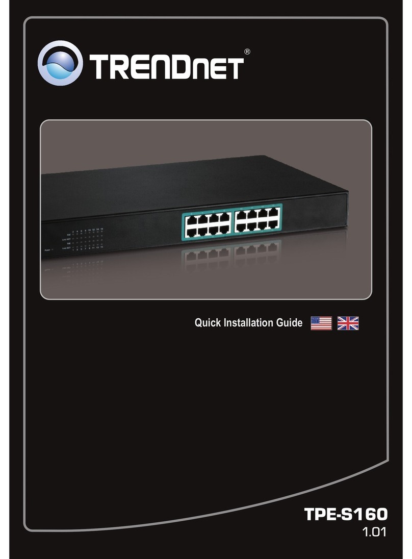 TRENDnet TPE-S160 User manual