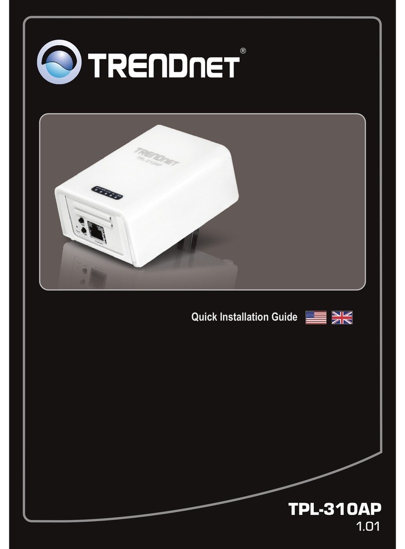 TRENDnet TPL-310AP User manual