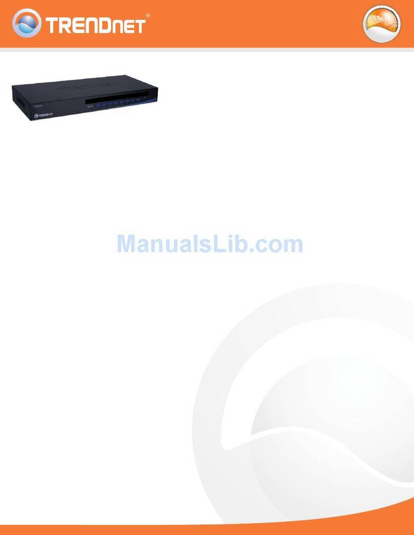 TRENDnet TK-802R User manual