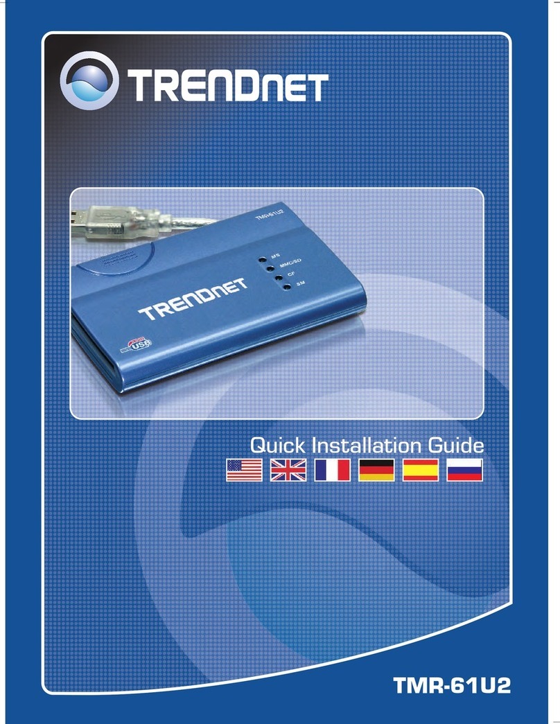 TRENDnet TMR-61U2 Quick installation guide