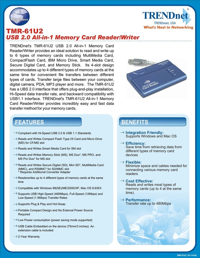 TRENDnet TMR-61U2 datasheet