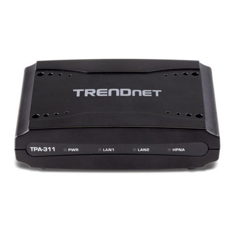 TRENDnet TPA-311 User manual TRENDnet TPA-311 User manual