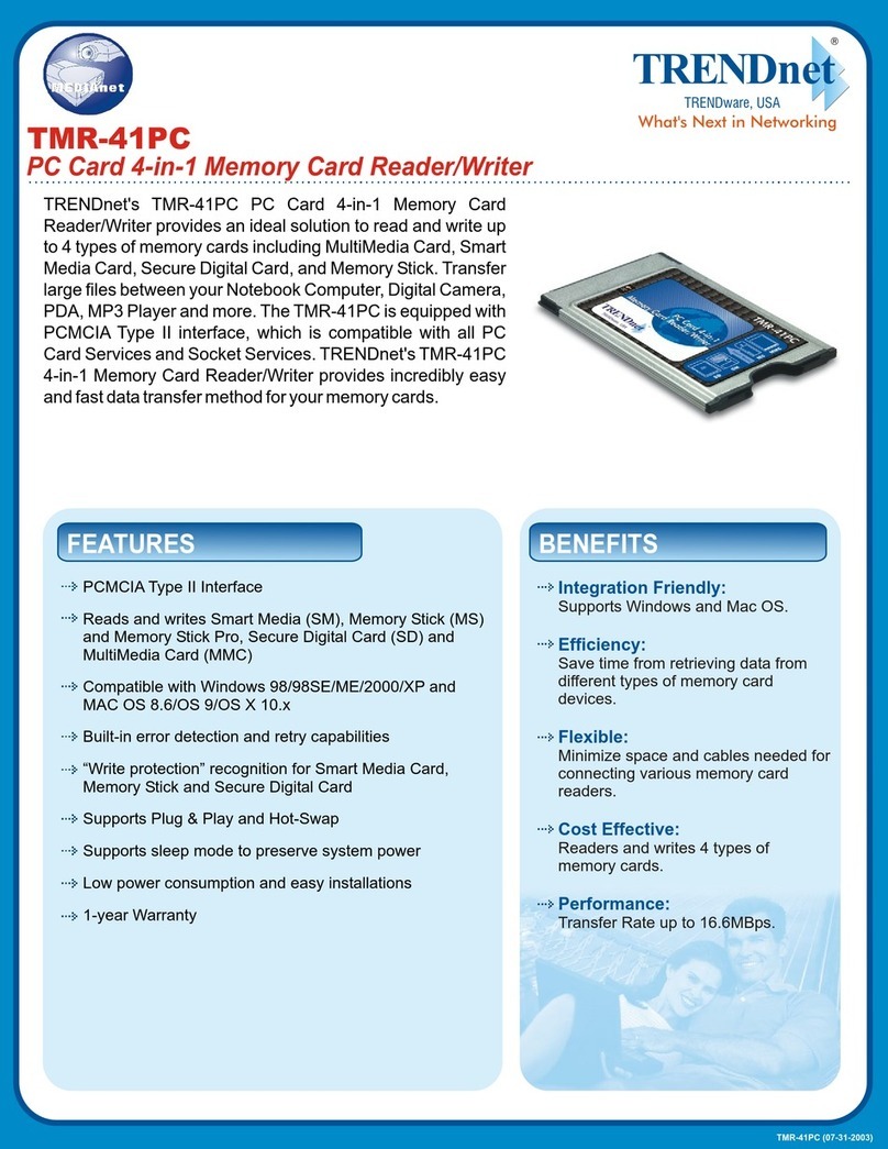 TRENDnet TMR-41PC datasheet