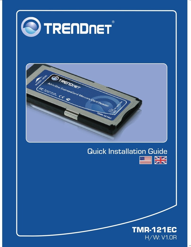 TRENDnet TMR-121EC Quick installation guide