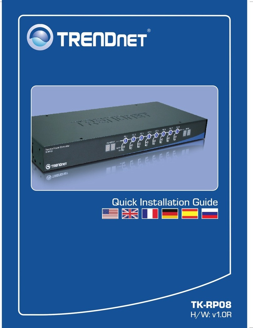 TRENDnet TK-RP08 User manual